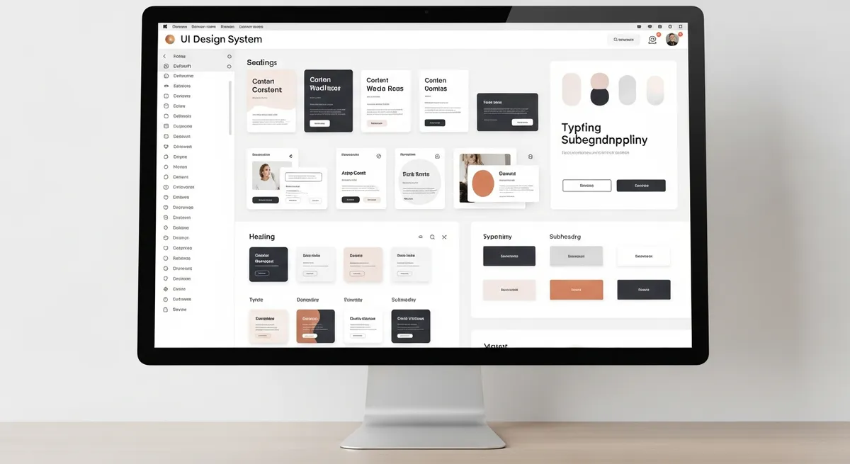 Clean UI component design system