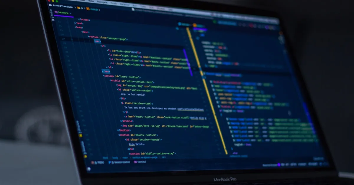 Clean lines of code in a terminal — prompting is just writing clearly for a specific reader